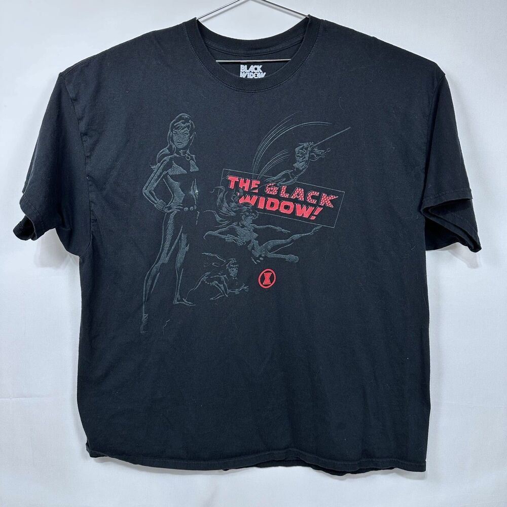 Marvel Studios Black Widow LootCrate Comic Retro Adult 3XL